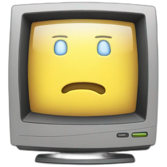 crt monitor emoji
