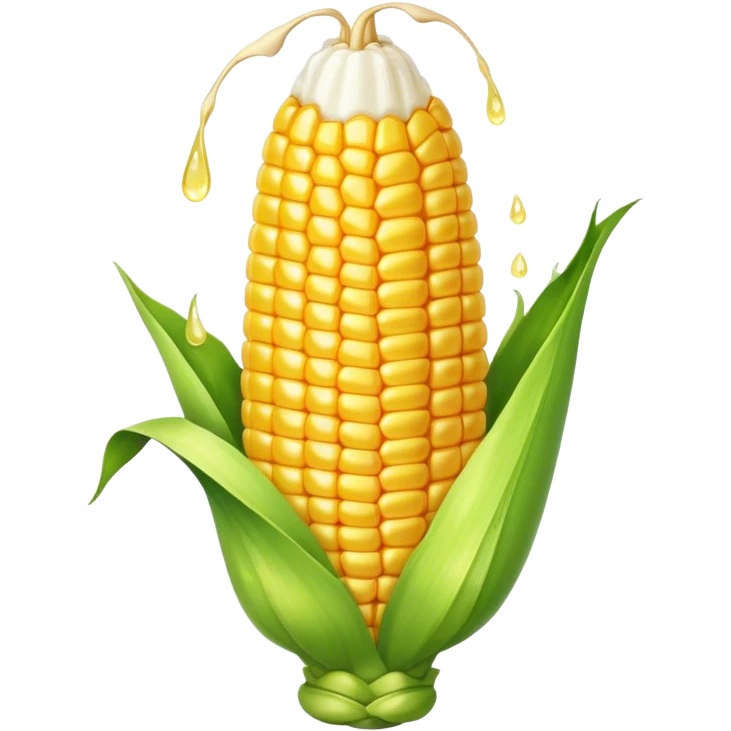 Corn with butter emoji
