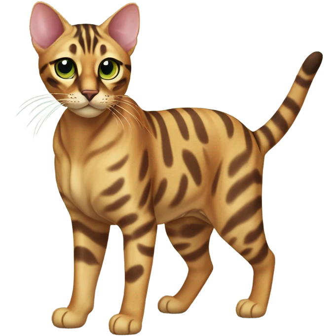 Bengal cat emoji