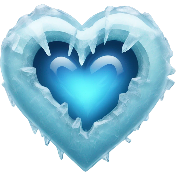 Frozen heart  emoji