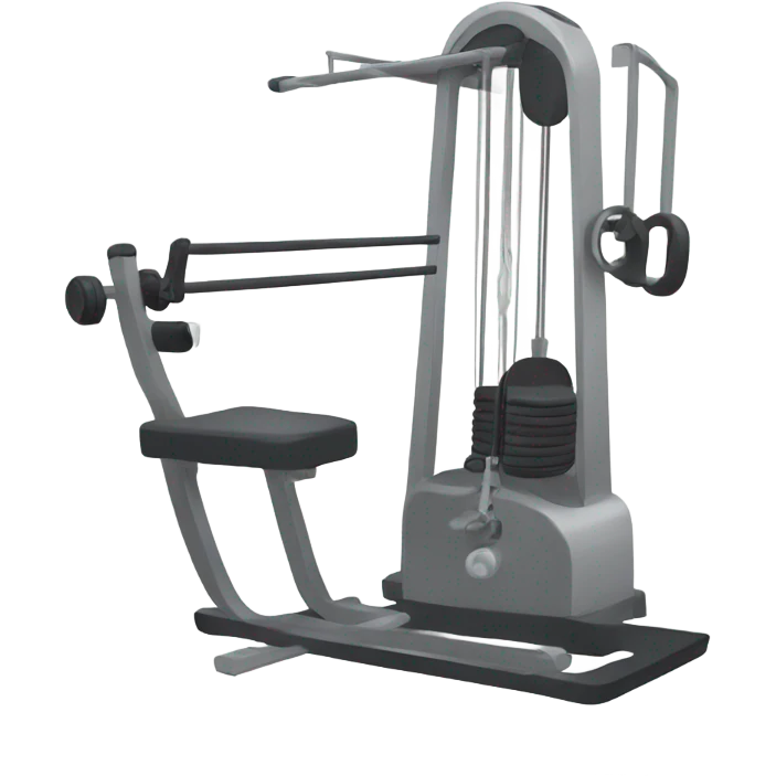 Workout Pully machine emoji