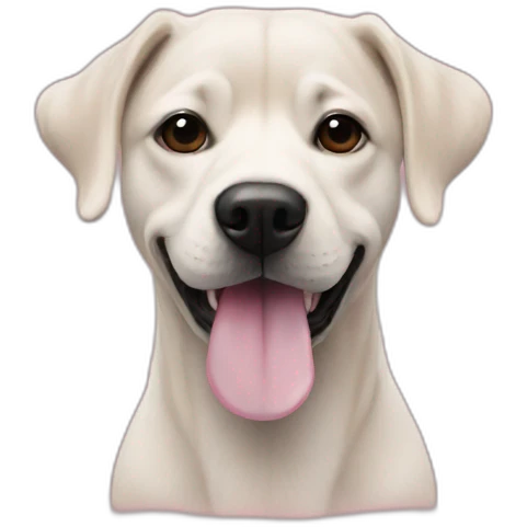 Dog-t-shirt-pink emoji