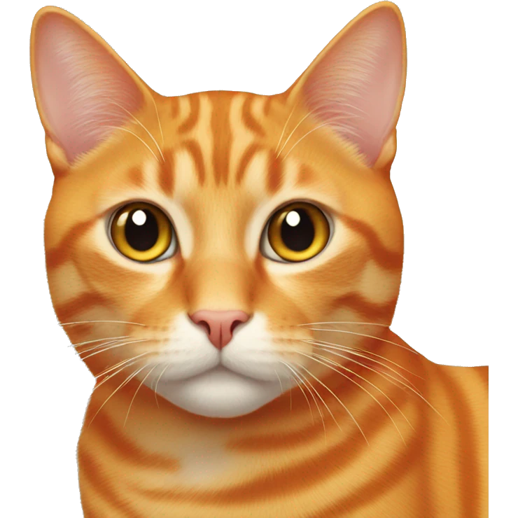 Orange cat  emoji