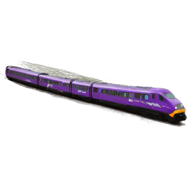 Train travelling through the highlands emoji