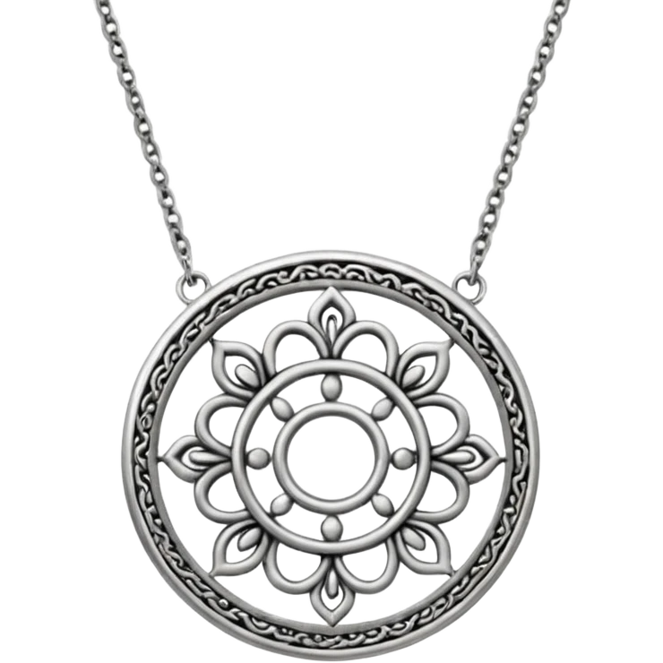 necklace hipster no human emoji