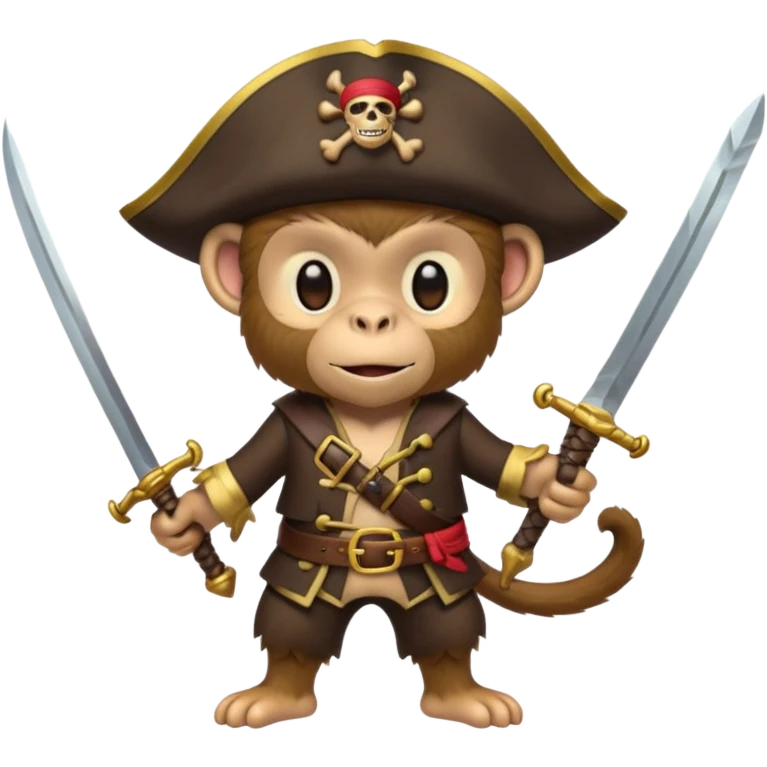pirate monkey emoji