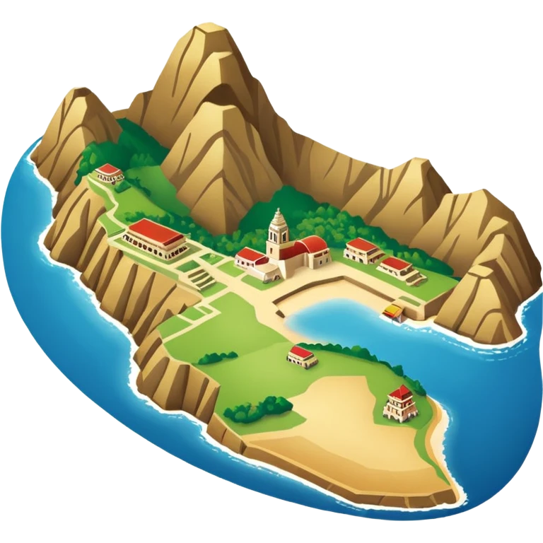 Generate a correctly Peru map emoji