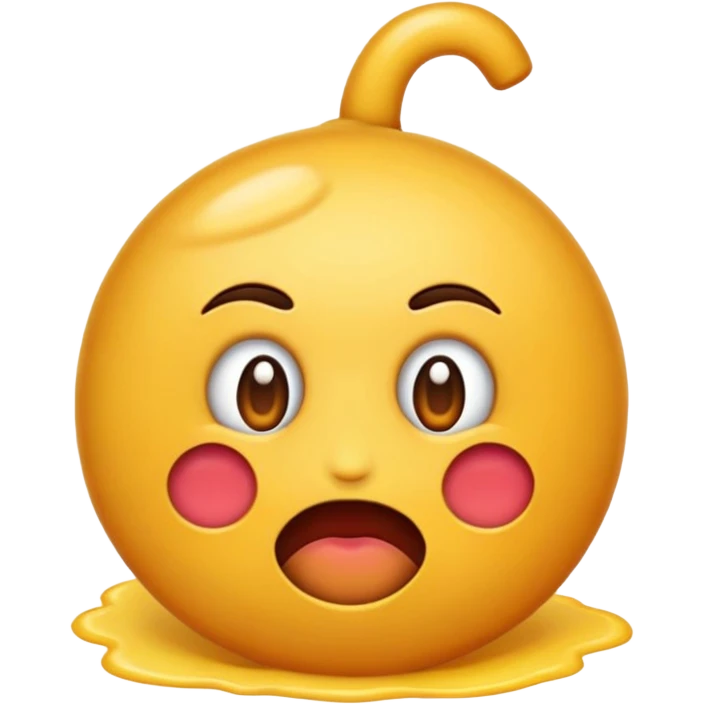 Crea un emoji que se esté mordiendo el dedo índice sea similar a este 😳 y este 😏 y se puede utilizar en conversaciones subidas de tono emoji
