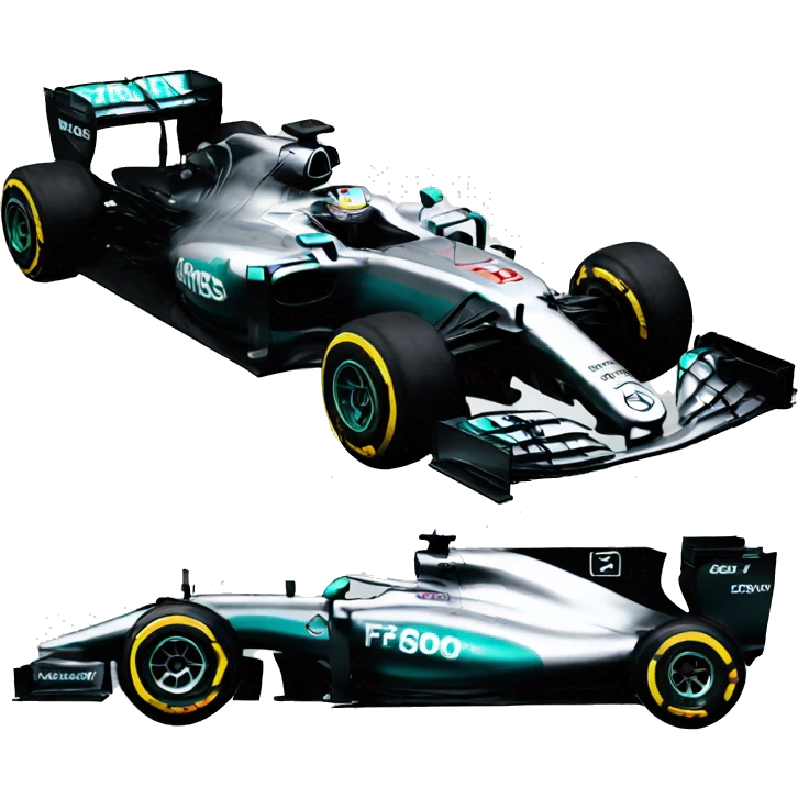 mercedes f1 car emoji
