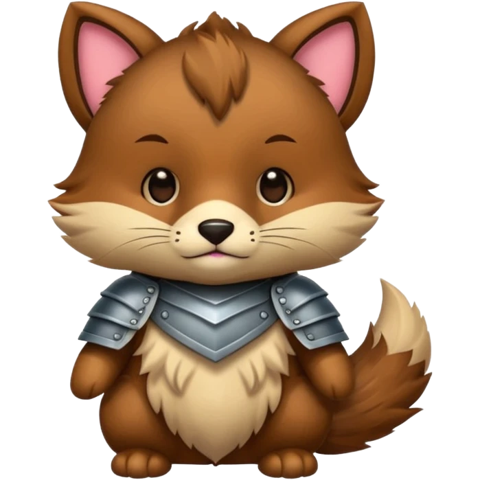 armored cute animal emoji