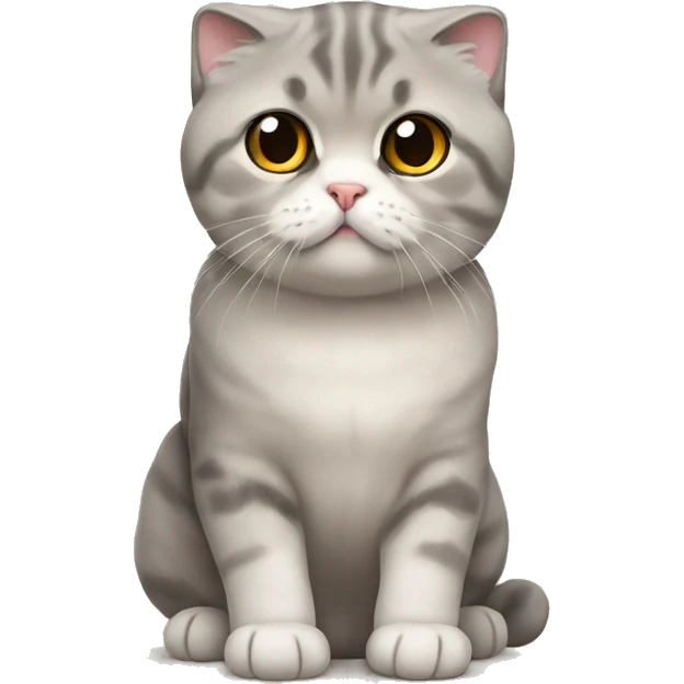 scottish fold cat emoji