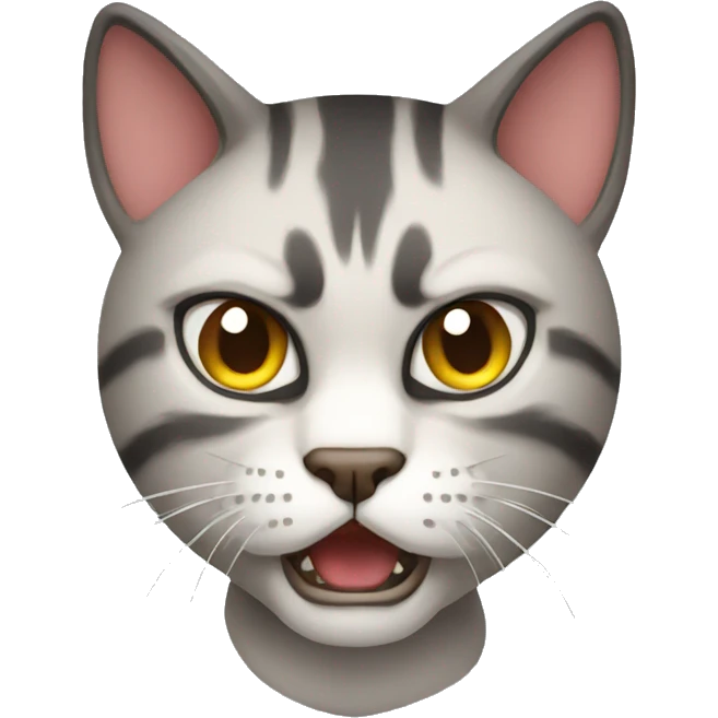 angry cat emoji