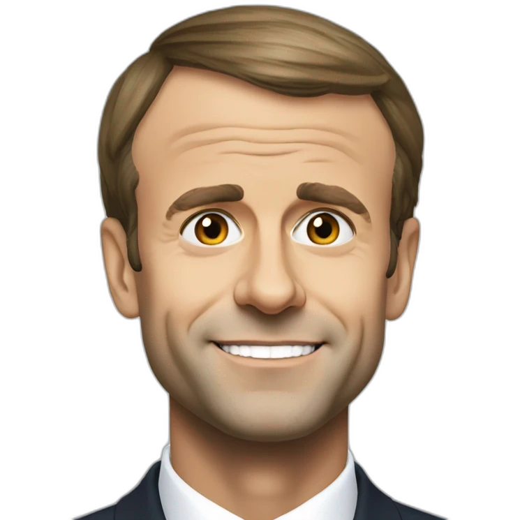 Emmanuel Macron emoji