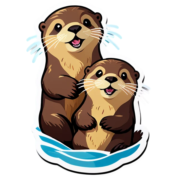 Otters emoji