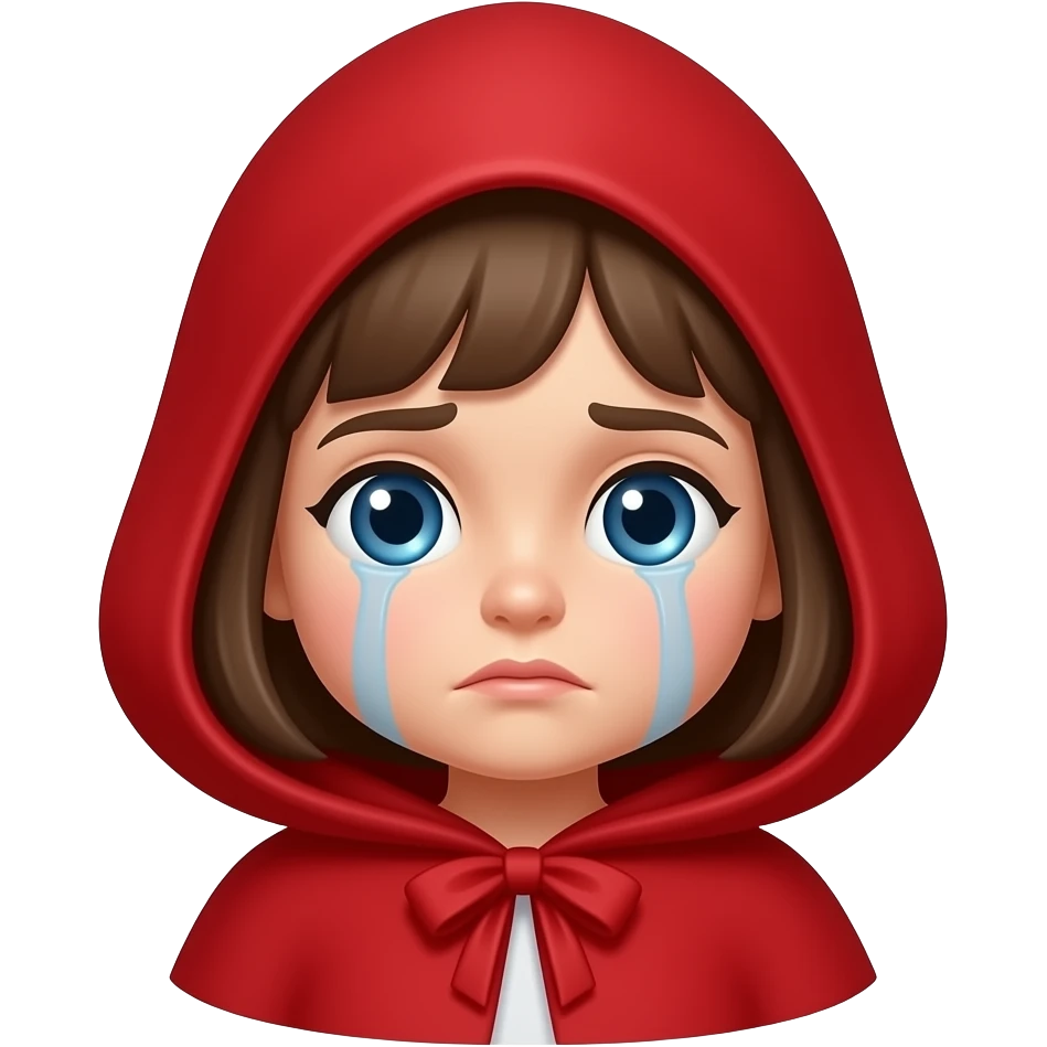 caperucita asustada emoji