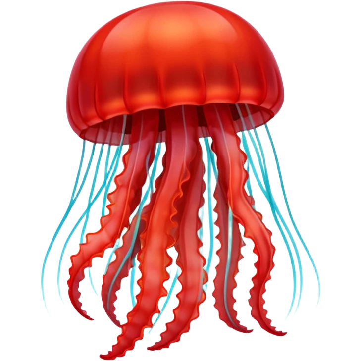 red jellyfish emoji