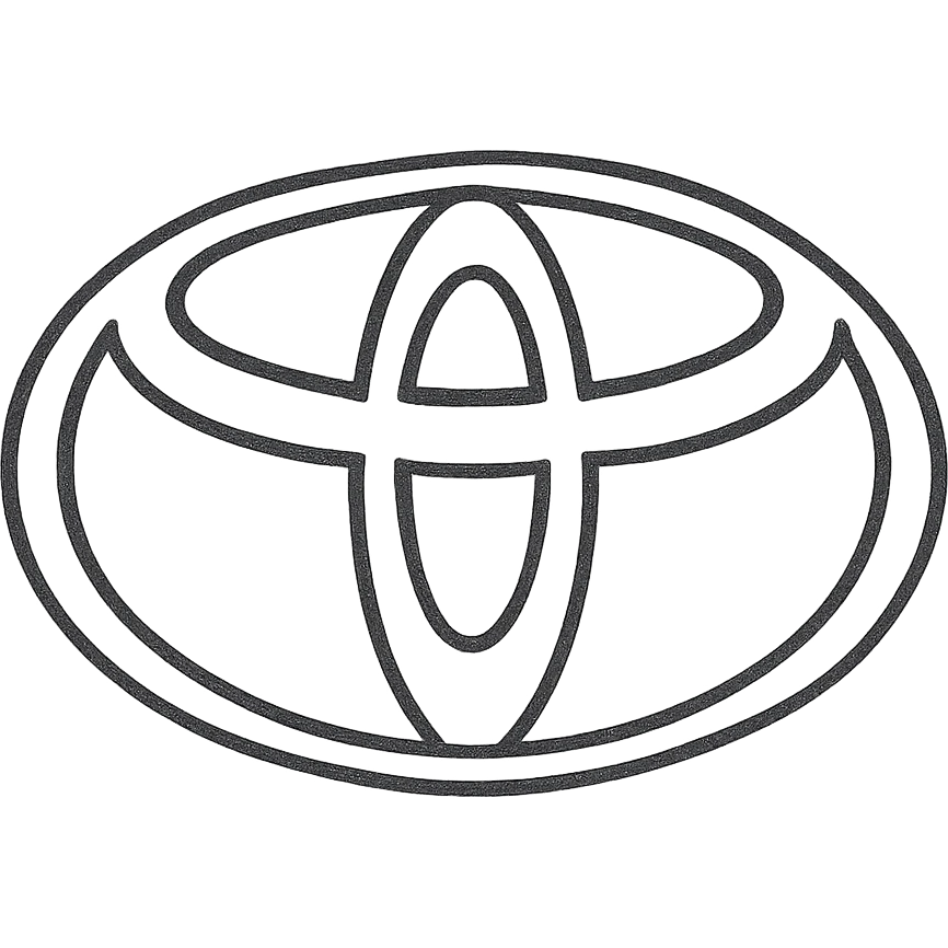 Toyota logo emoji
