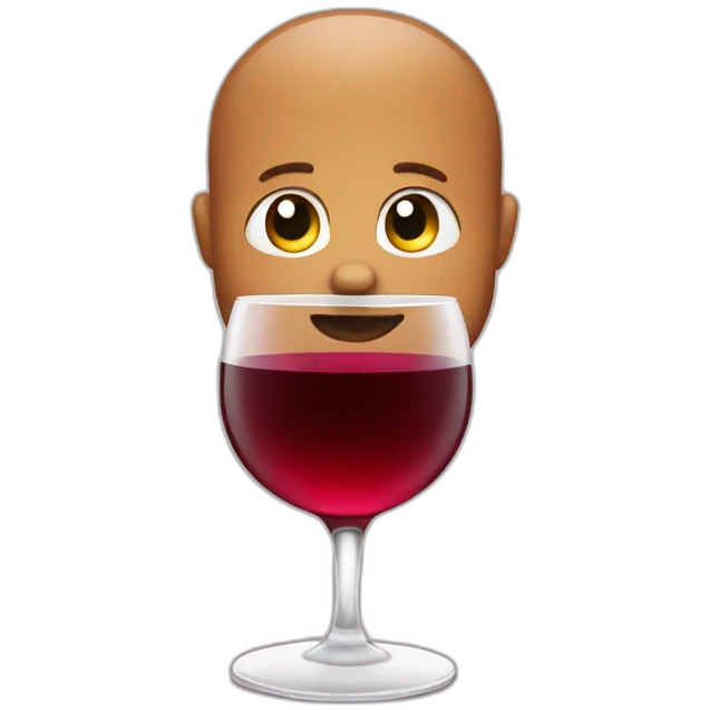 peepo drinking wine emoji
