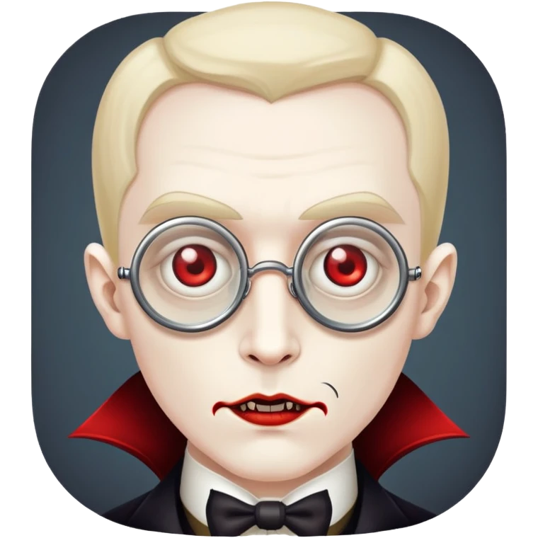 vampire with a monocle emoji
