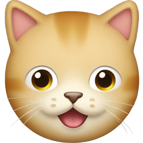 Un chat buvant de la bière emoji