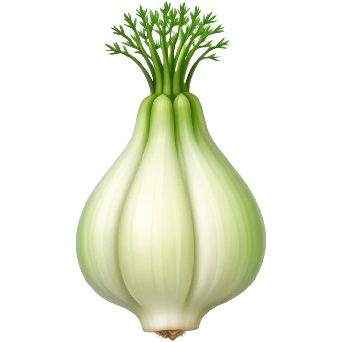 fennel bulb  emoji