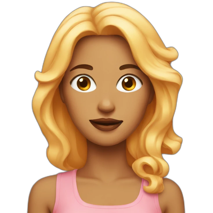 woman peaches emoji