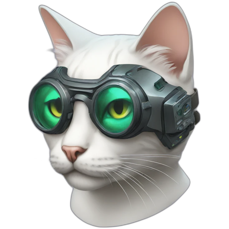 cyberpunk cat emoji