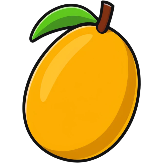 mango fruit emoji