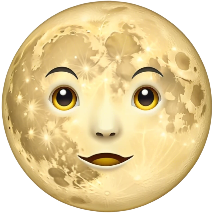 Face of fuul Moon emoji