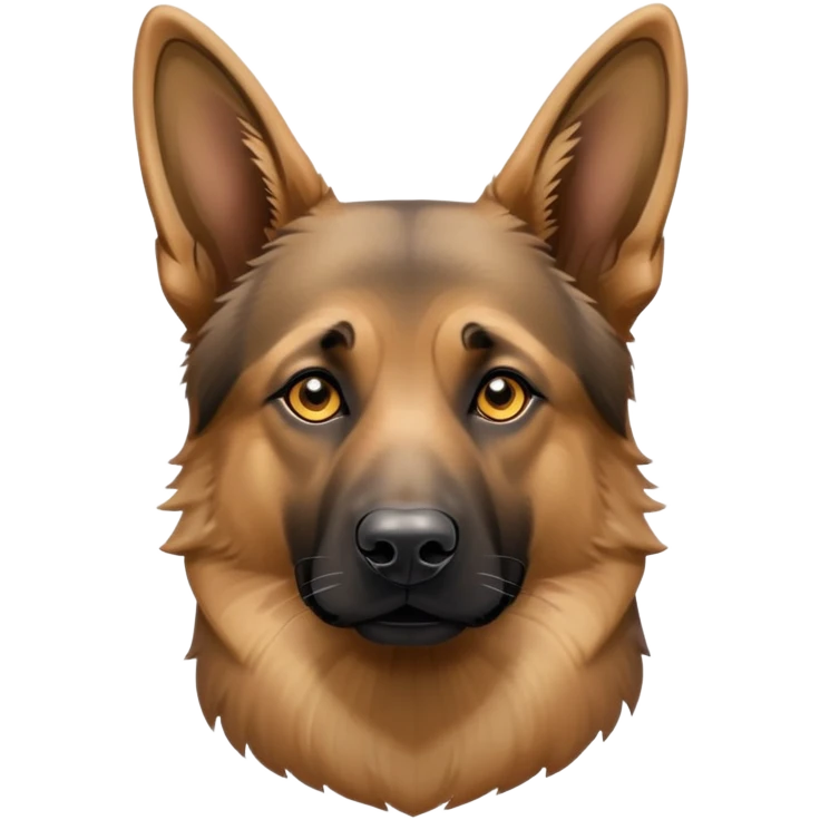 Sable German shepherd  emoji