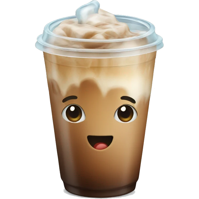 Iced coffee  emoji