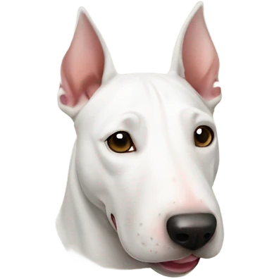 Bull terrier dog emoji
