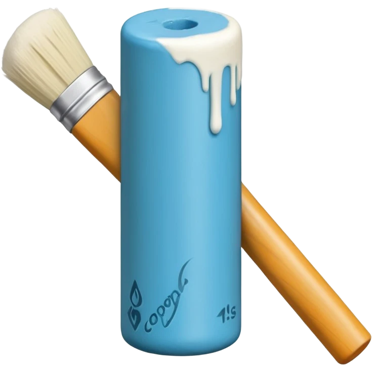 bouldering chalk brush emoji