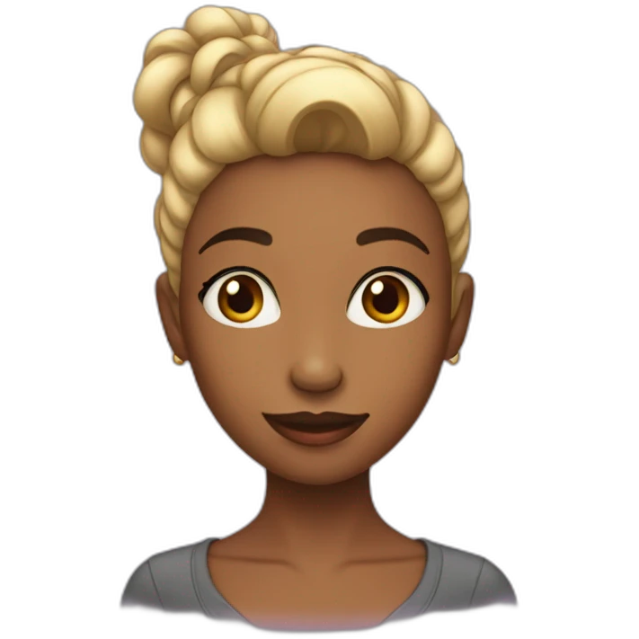 Fille amoureuse emoji
