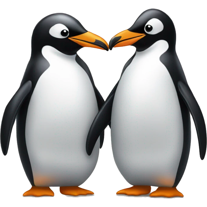 Two gay penguins emoji