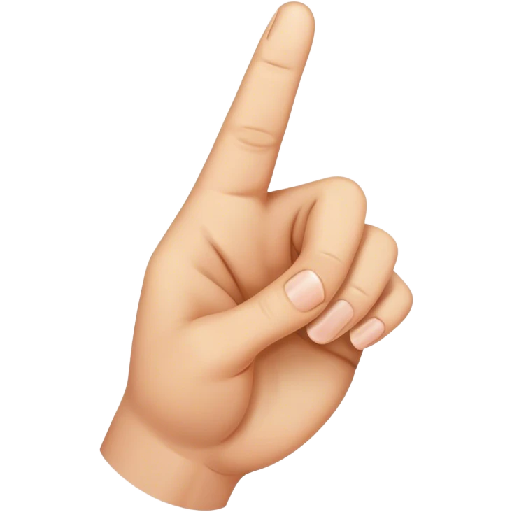 A in hand sign emoji
