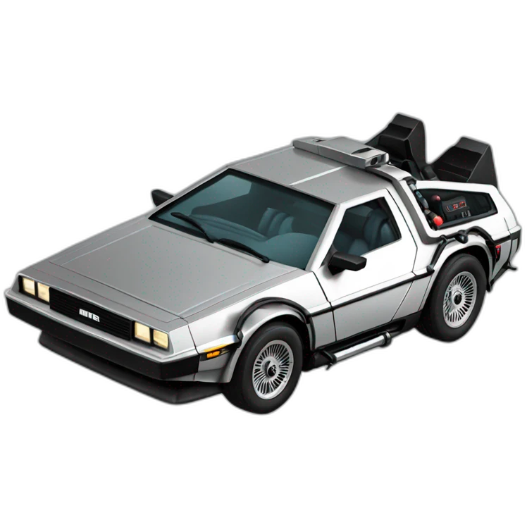 Delorean emoji