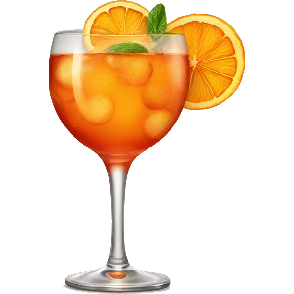 Fat aperrol spritz emoji