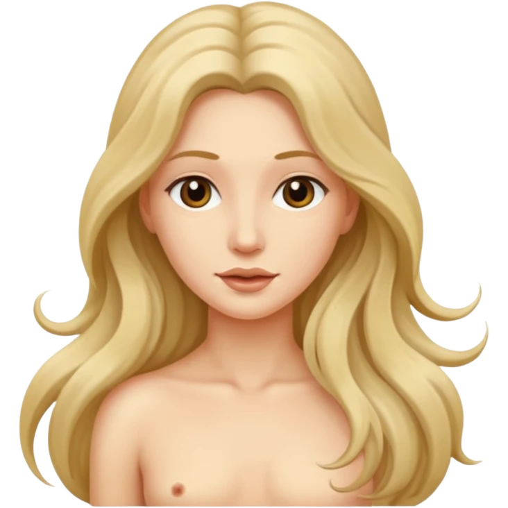 Naked woman emoji