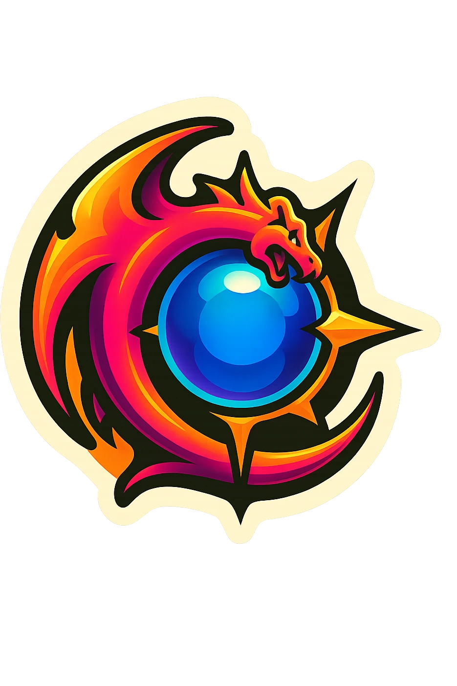 render a playing card back design for PCU emoji