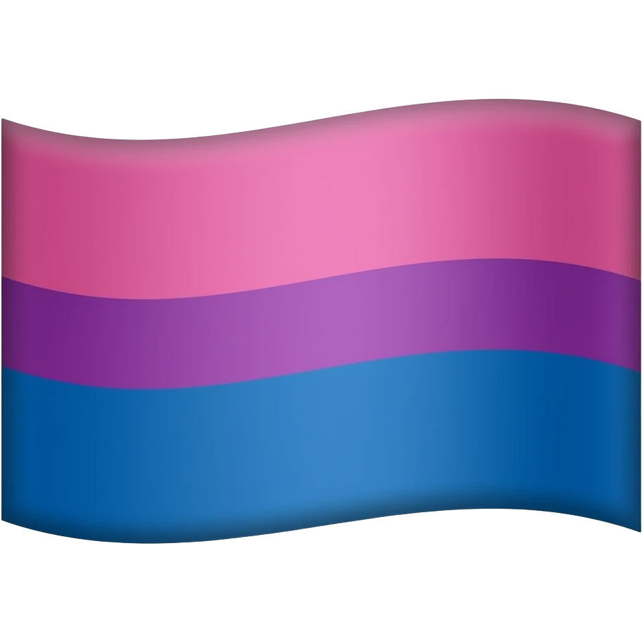 make a bi-sexual flag and make it an emoji emoji