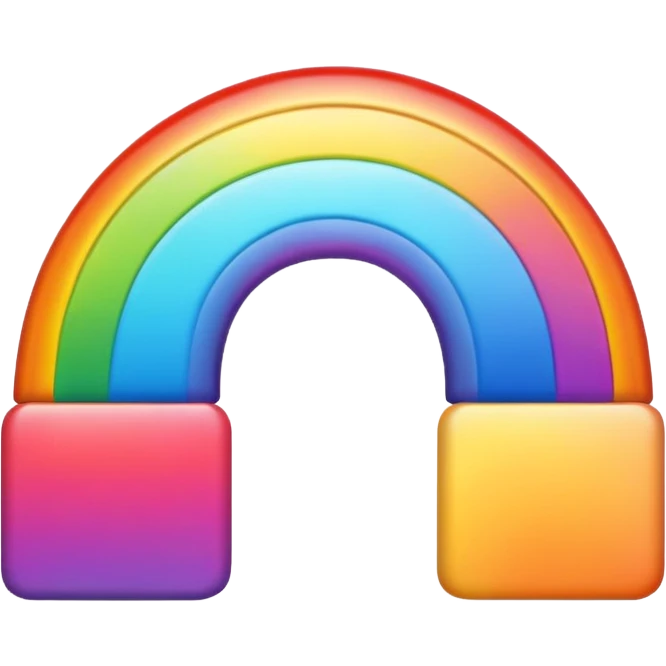 The word RainBruh’s in rainbow emoji