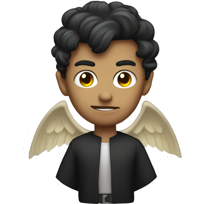 half evil half angel emoji