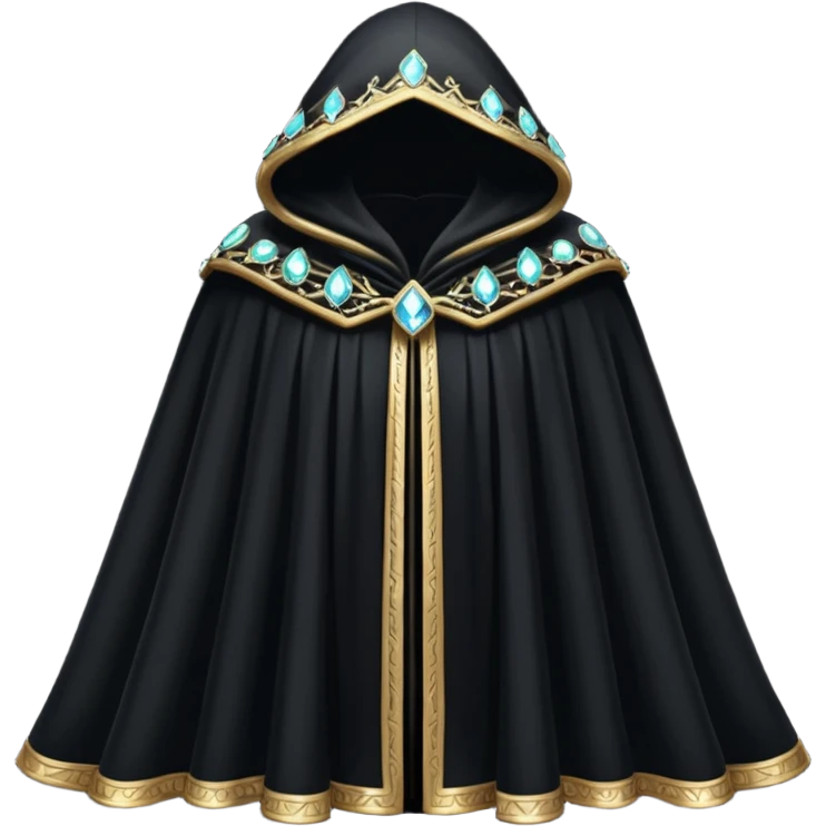 black magic cloak with crystal on it

































 emoji