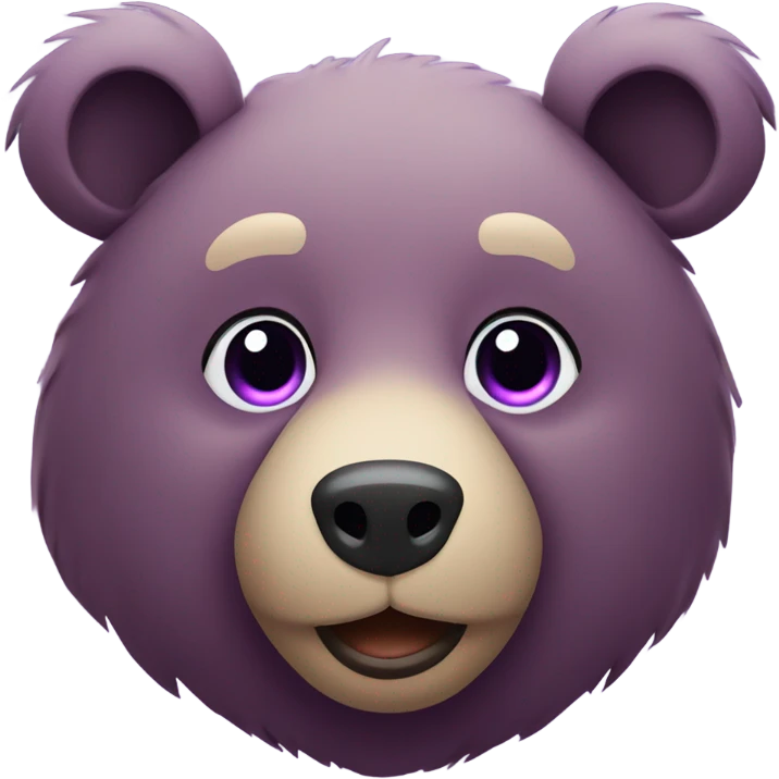 Purple Bear emoji