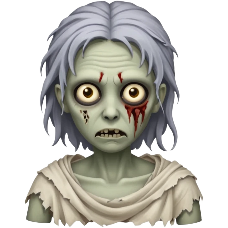 greek ancient zombie woman emoji