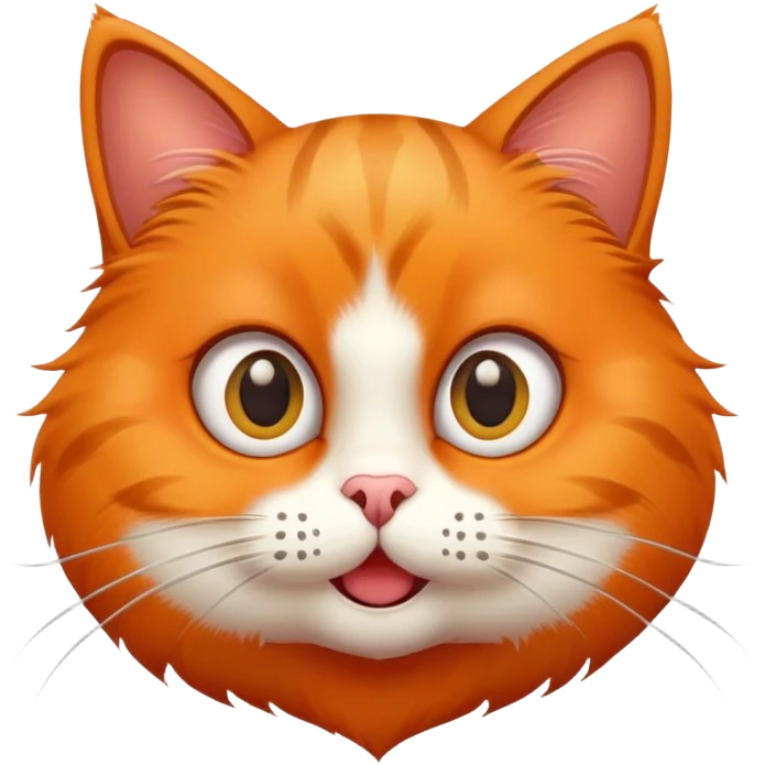 cat with a silly face emoji