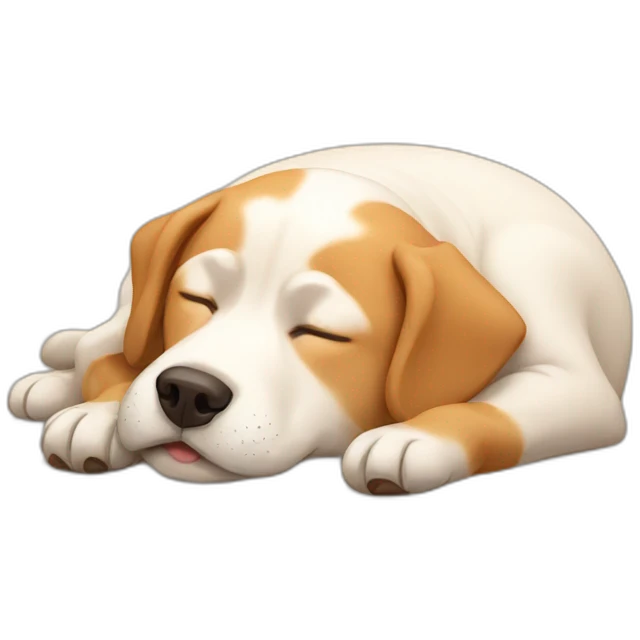 sleeping dog emoji