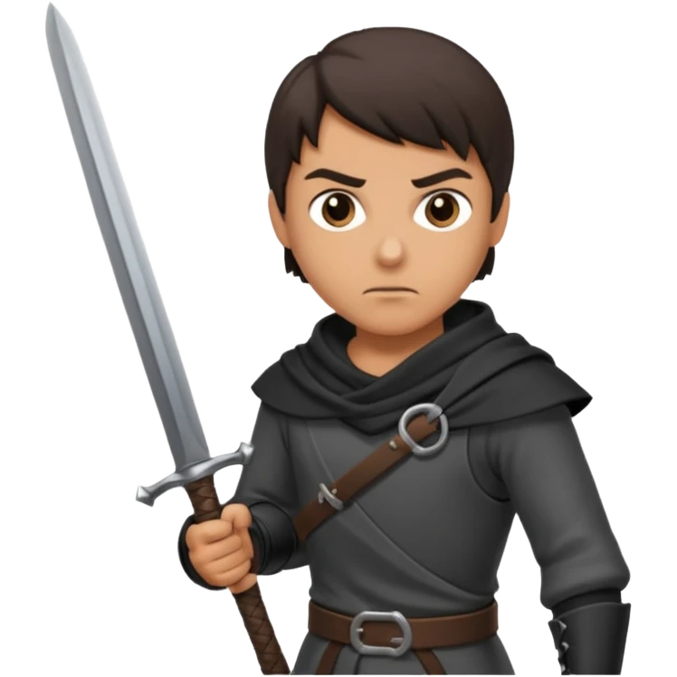 asasin with sword emoji