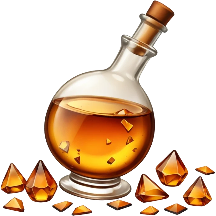 spilled bottle of brendy emoji